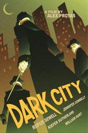 Dark City movie poster by Kevin Wada