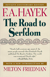 The Road To Serfdom book cover