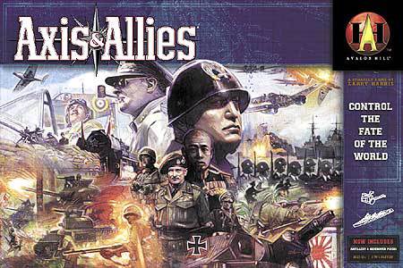 Axis and Allies Revised board game cover