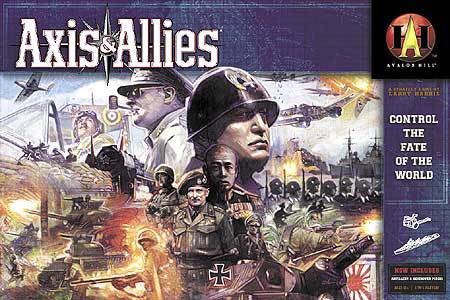 Axis and Allies Revised board game cover