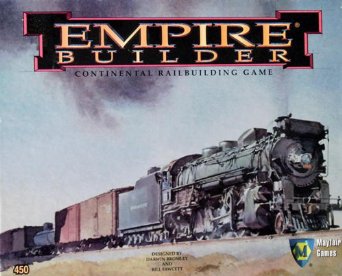 Empire Builder board game cover