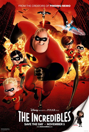 The Incredibles movie poster