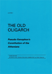 Pseudo-Xenophon's Constitution Of The Athenians book cover