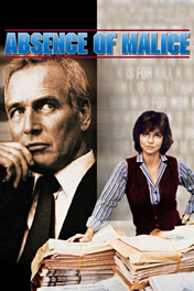 Absence Of Malice movie poster