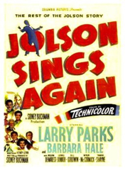 Jolson Sings Again movie poster