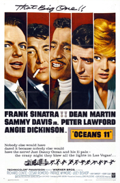 Ocean's 11 (1960) movie poster