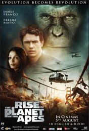 Rise Of The Planet Of The Apes movie poster