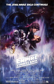 Star Wars Episode V: The Empire Strikes Back movie poster