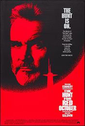 The Hunt For Red October movie poster