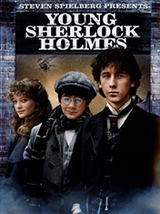 Young Sherlock Holmes movie poster