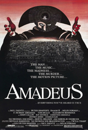 Amadeus movie poster