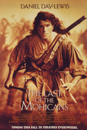 The Last Of The Mohicans movie poster