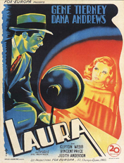 Laura (1944) movie poster