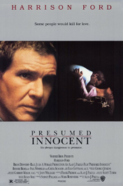 Presumed Innocent movie poster