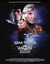 Star Trek II: The Wrath Of Khan movie poster