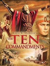 The Ten Commandments (1956) movie poster