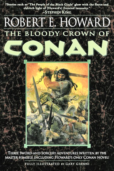 The Bloody Crown Of Conan book cover