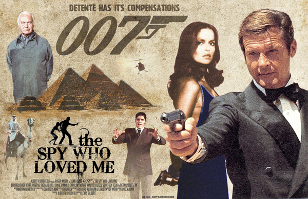 The Spy Who Love Me poster (James Bond).