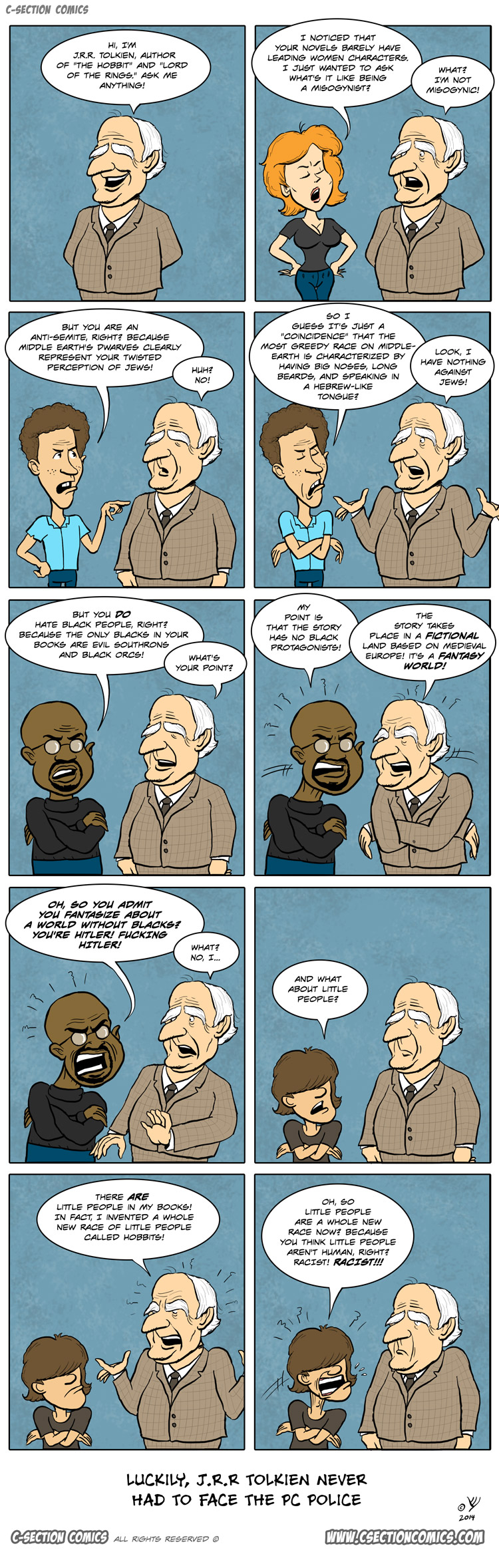 J.R.R. Tolkien vs Political Correctness Police